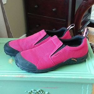 Merrell Air cushion pink walking shoes 10